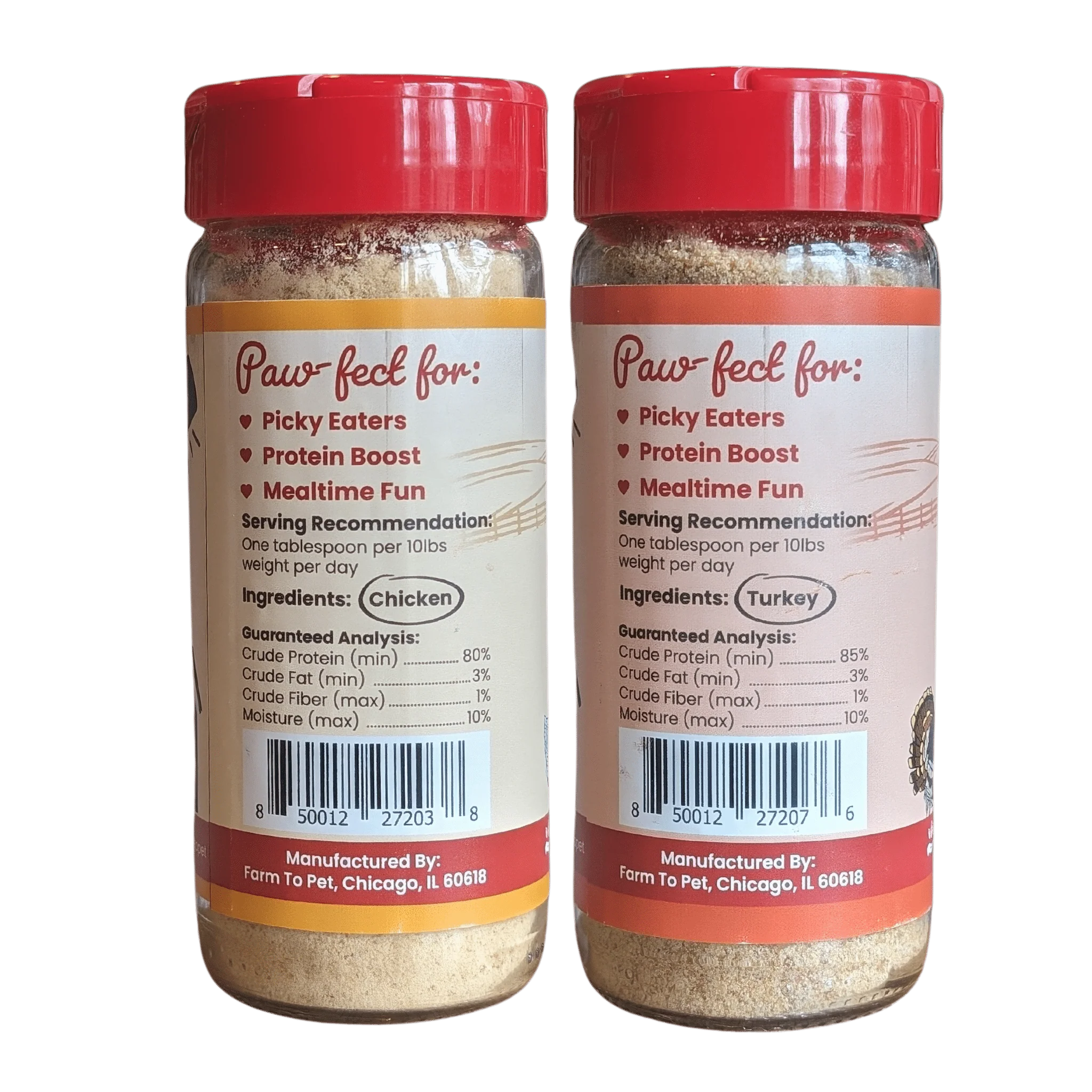 Chicken & Turkey Dog Food Topper Bundle - Image 2